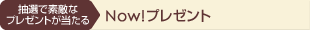 ��������Ũ�ʥץ쥼��Ȥ������� Now!�ץ쥼���