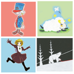 あたらしい虹をかける絵本展